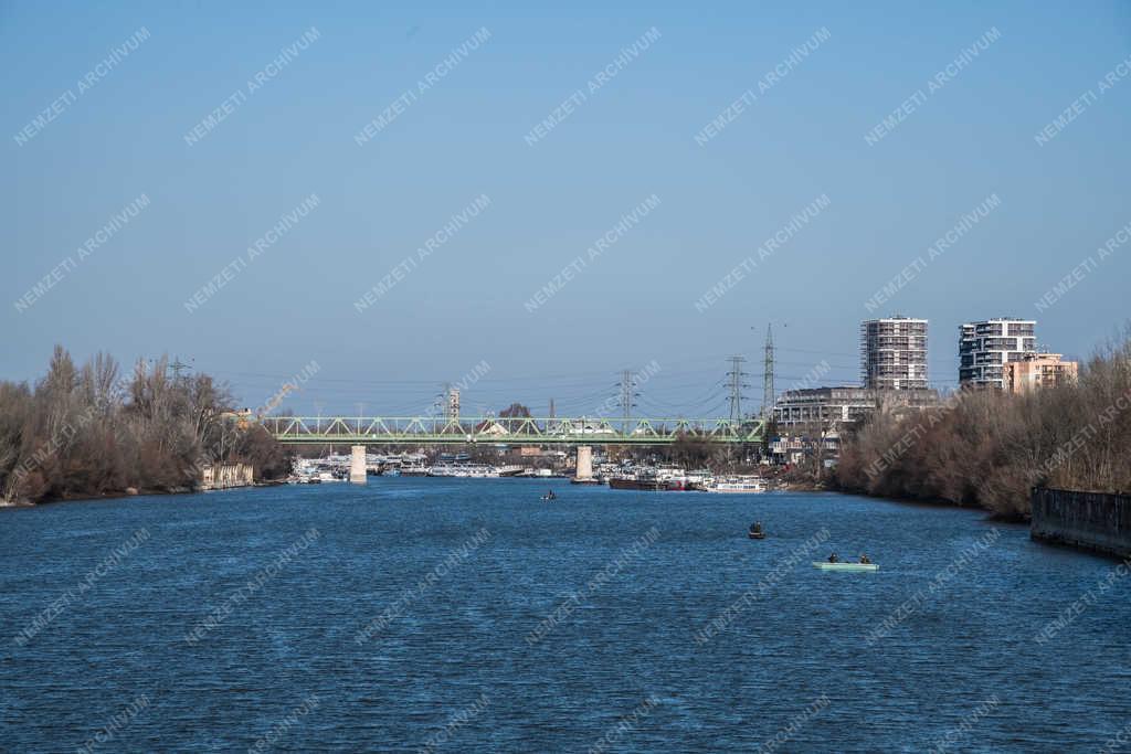 Városkép - Budapest - Marina Part Lakópark
