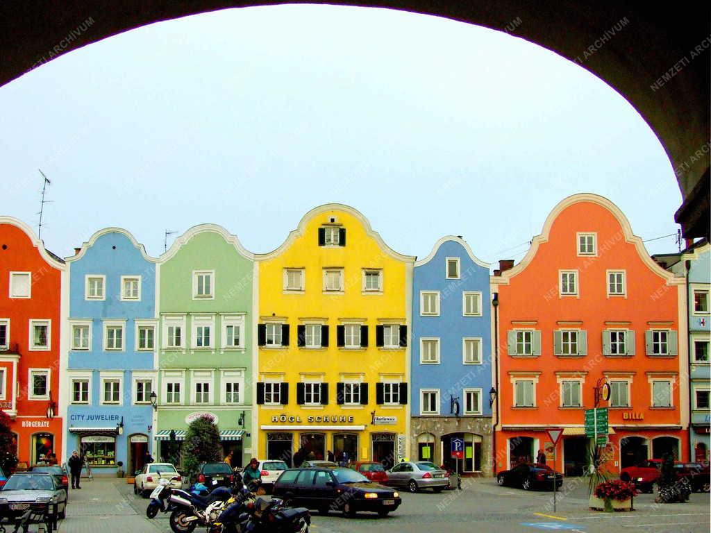 Ausztria - Scharding - Városkép