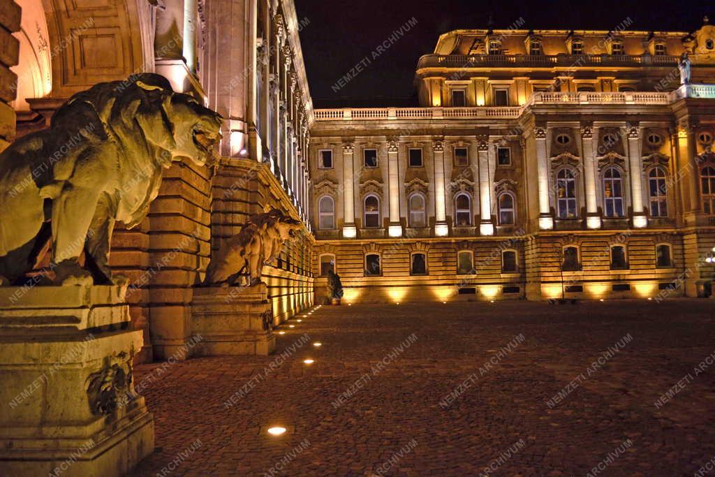 Budapest - Budai Vár - Esti felvétel