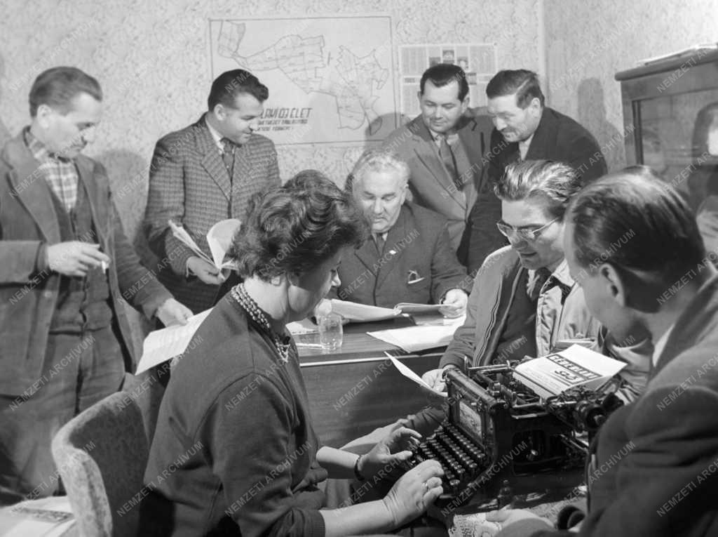 Nyomtatott sajtó - Géderlaki Szó termelőszövetkezeti újság