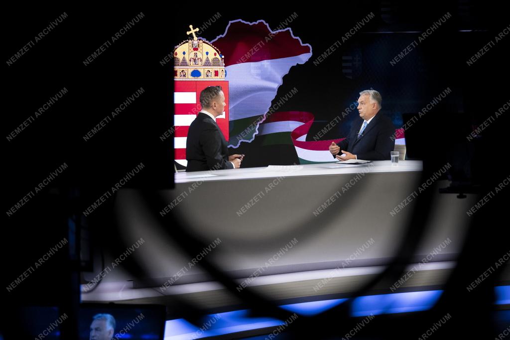 Orbán Viktor interjúja a TV2 Tények című műsorában