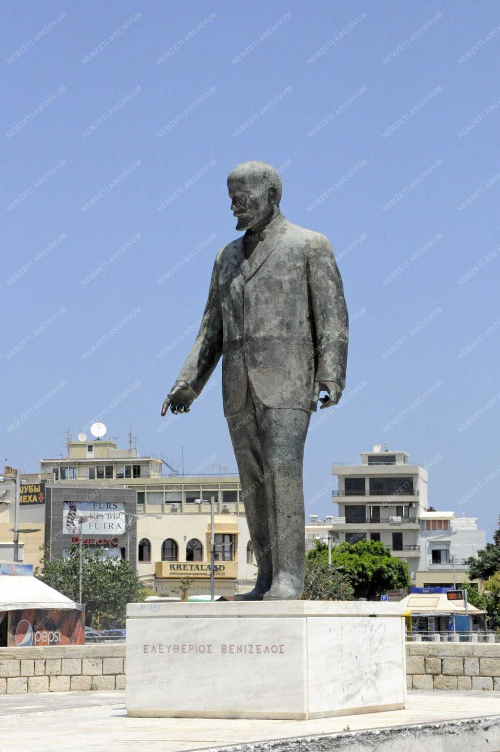 Műalkotás - Heraklion - Elefthériosz Venizélosz szobra