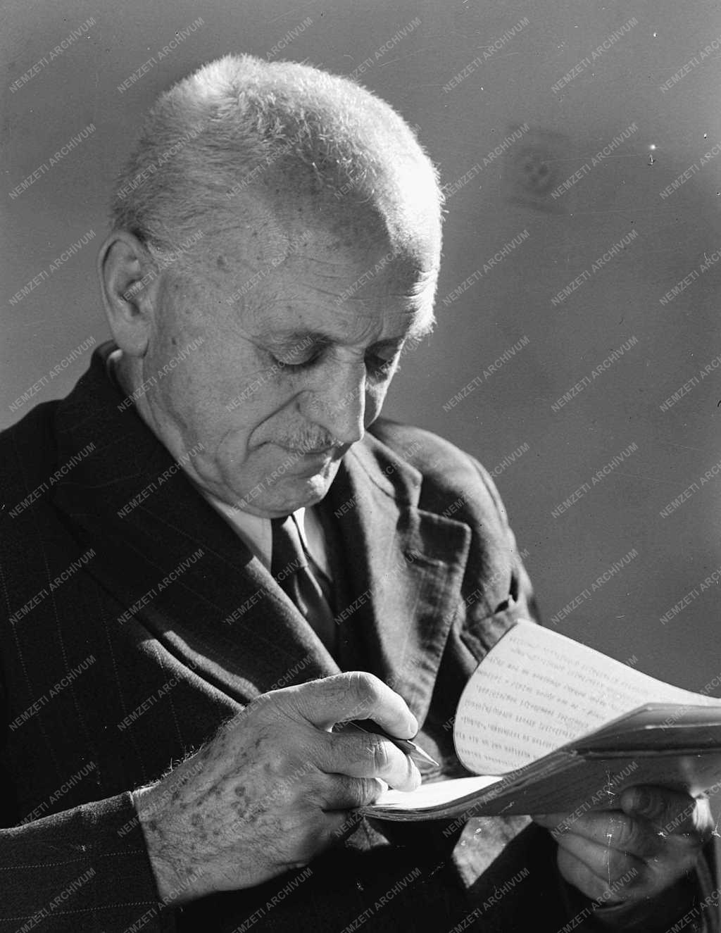Személyek - Jávorka Sándor Kossuth-díjas flórakutató