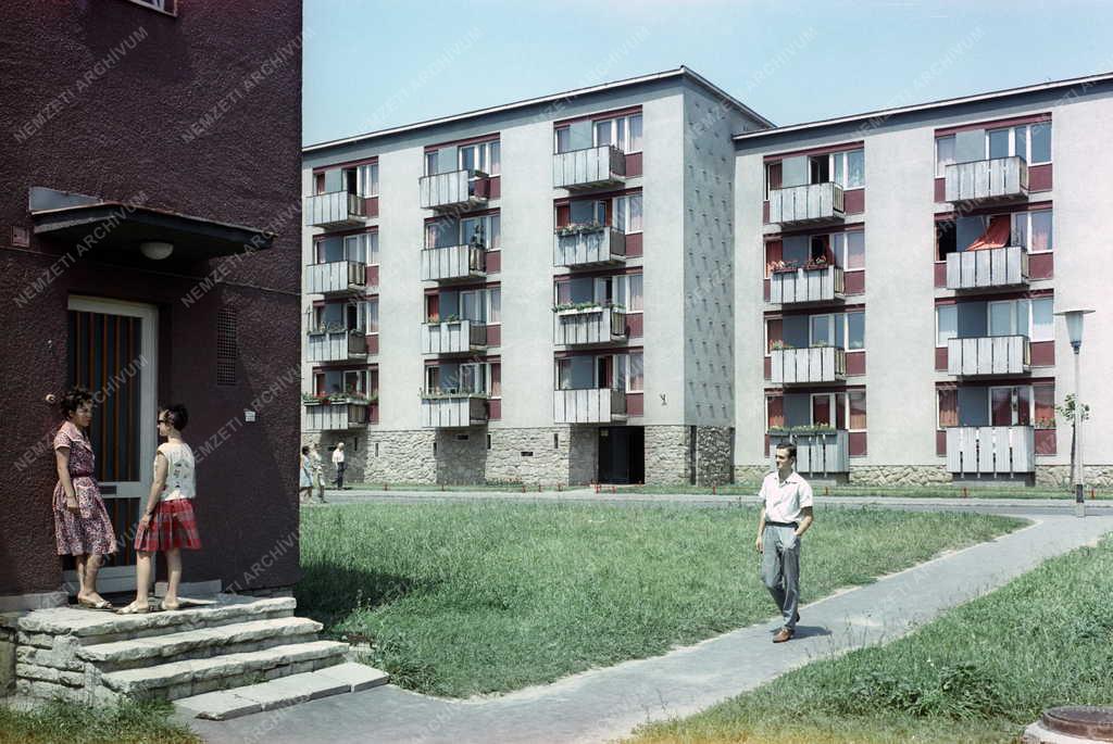 Városkép - Óbudai kísérleti lakótelep