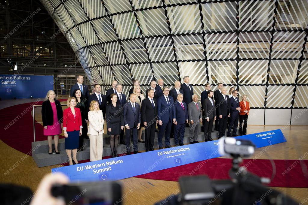 EU-elnökség - EU-Nyugat-Balkán csúcstalálkozó Brüsszelben
