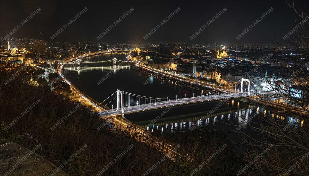 Városkép - Budapest - Esti felvétel
