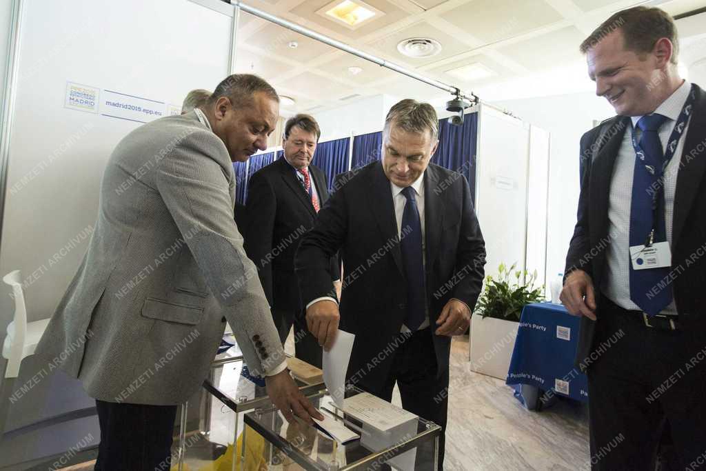 Orbán Viktor Madridban