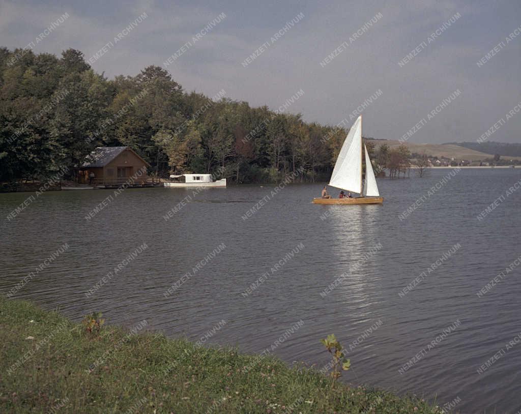 Tájkép - Orfűi-tó