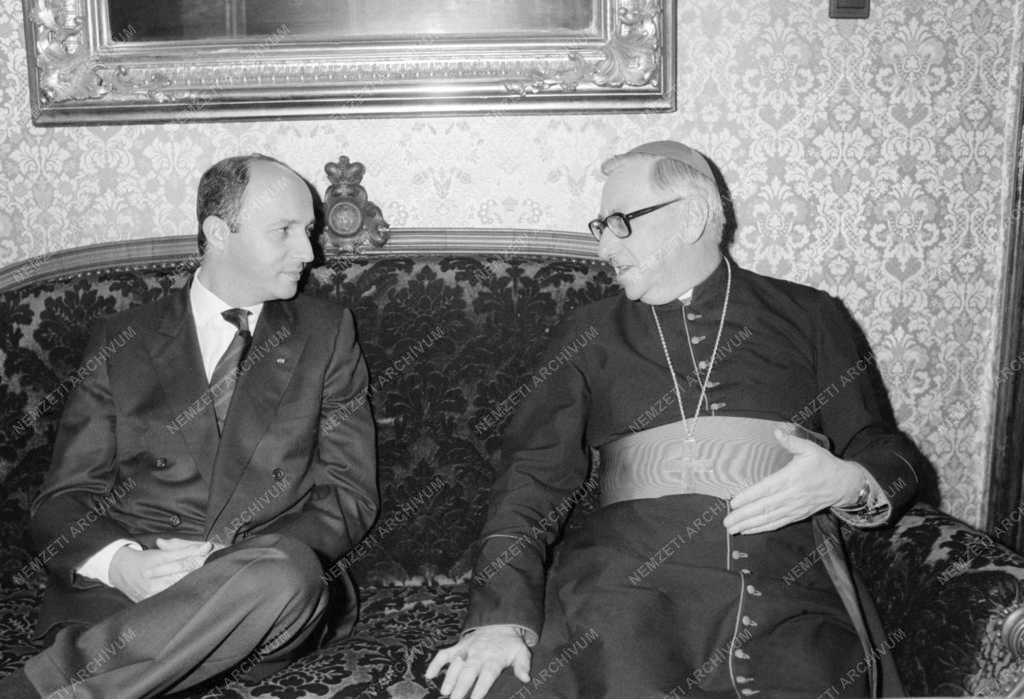 Külkapcsolat - Laurent Fabius és Dr. Paskai László találkozója