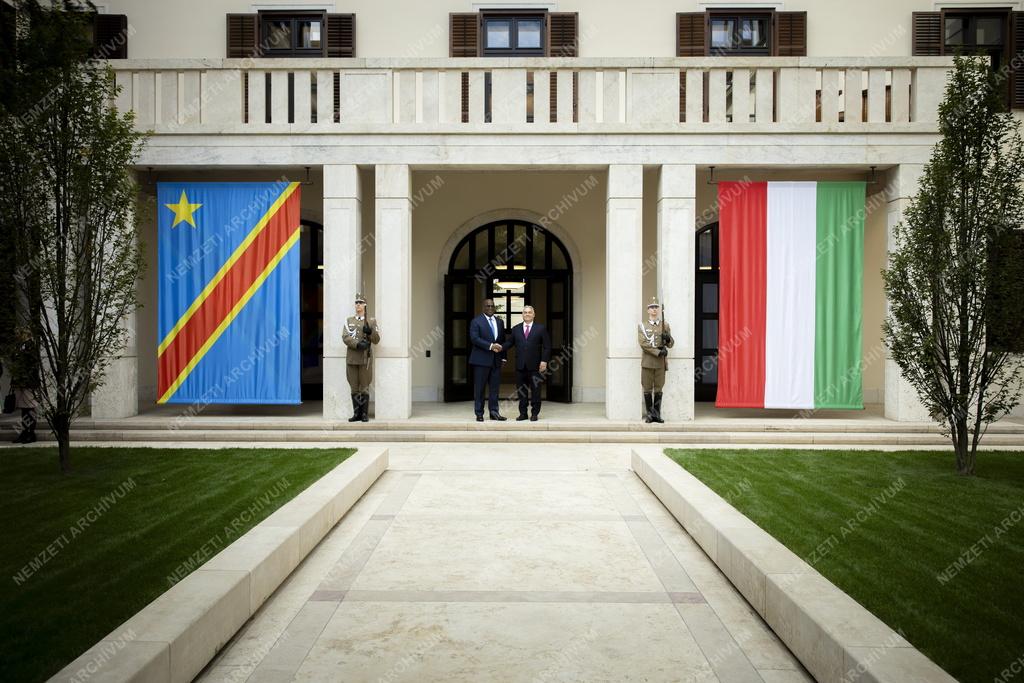 Orbán Viktor a kongói elnökkel tárgyalt
