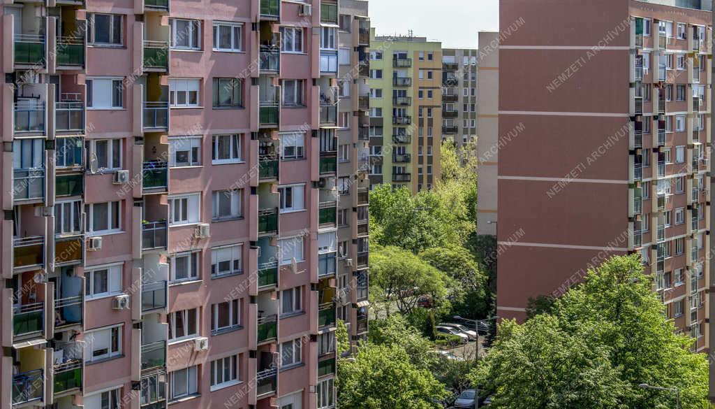 Városkép - Budapest - Kőbánya Újhegyi lakótelep