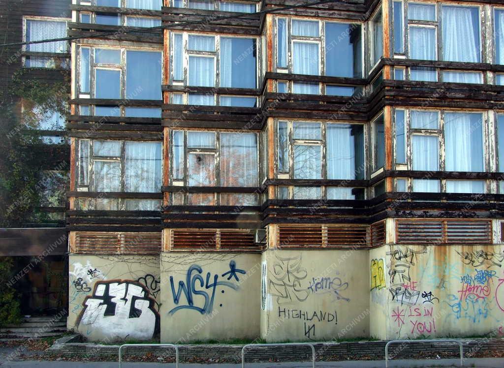 Épület - Budapest - Az egykori Olimpia Szálloda épülete 