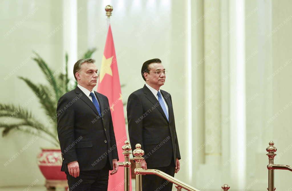 Orbán Viktor Pekingben