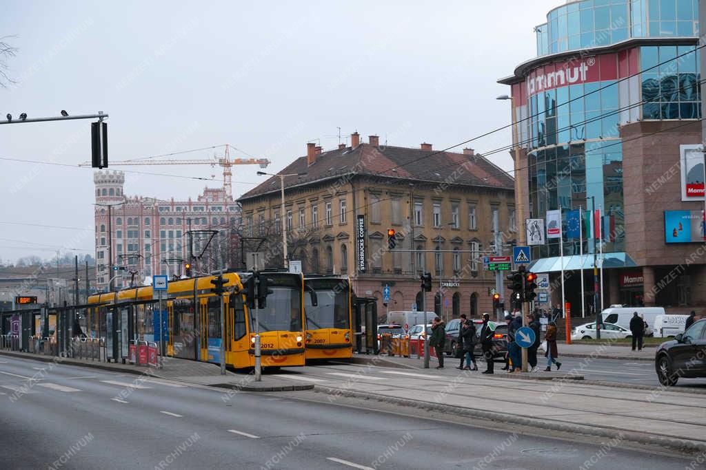 Városkép - Budapest - Széna tér
