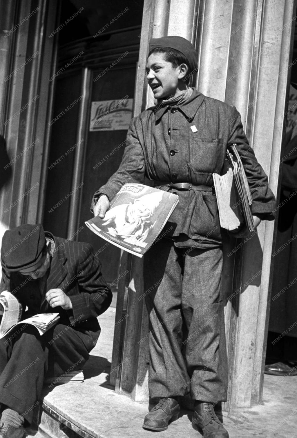 Misi (egy rikkancs) egy napja