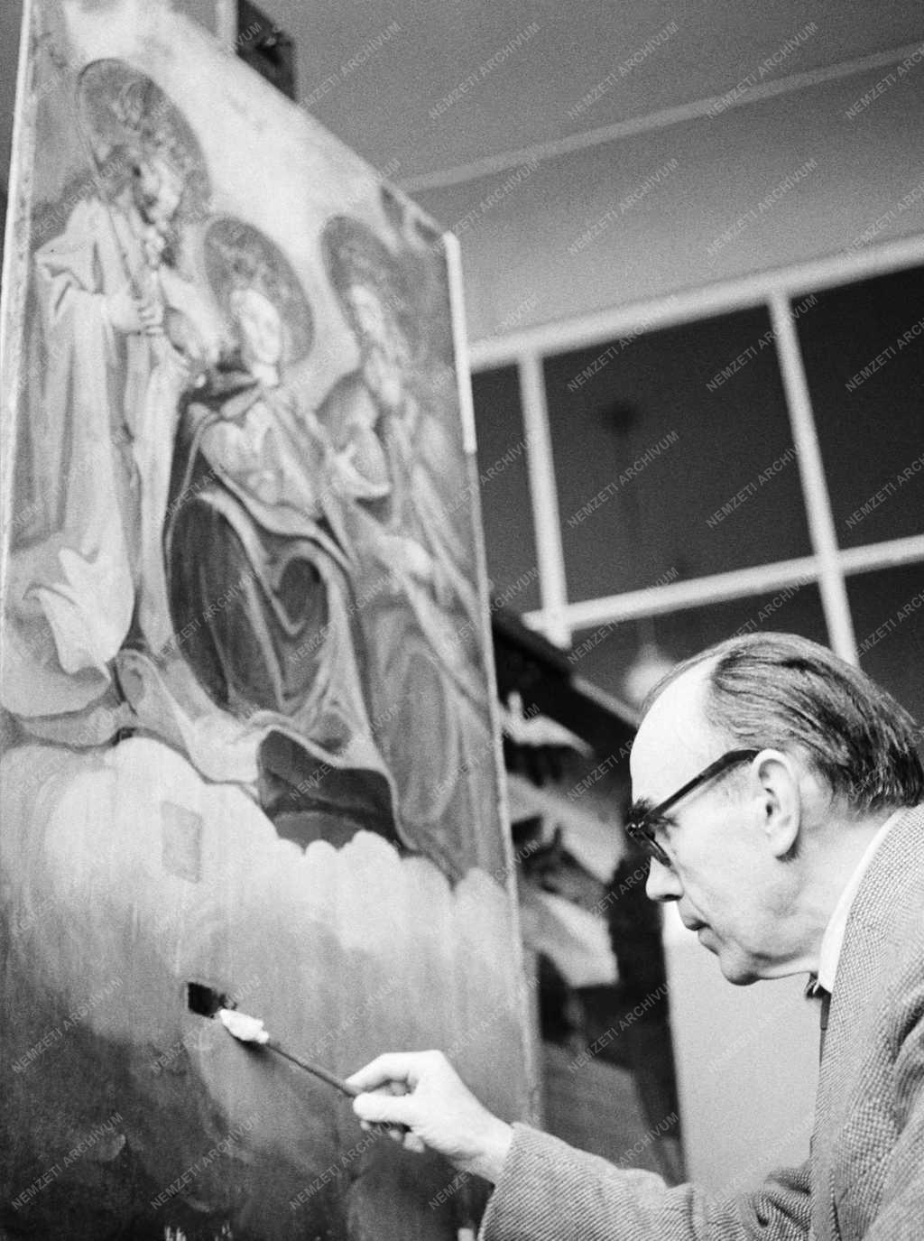 Rekonstrukció - Restaurálás a Szépművészeti Múzeum képtárában