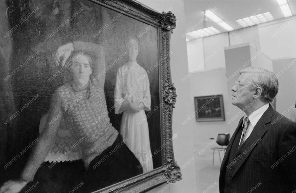 Kultúra - Helmut Schmidt a Nemzeti Galéirában