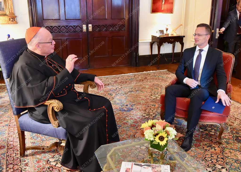 Szijjártó Péter New Yorkban