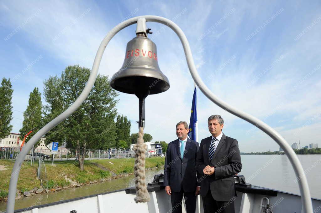 Johannes Hahn látogatása Ausztriában