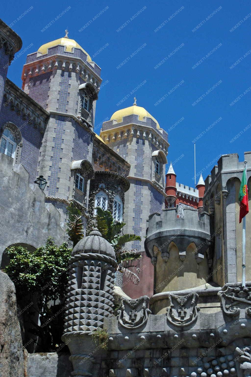 Városkép - Portugália - Sintra - Pena kastély