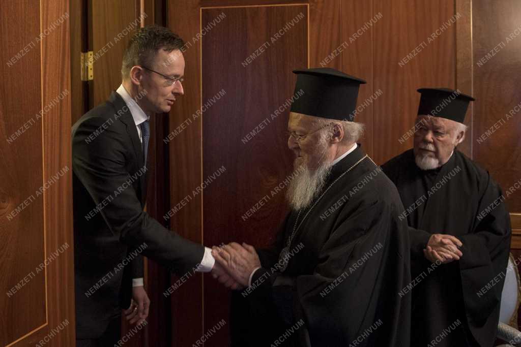 Szijjártó Péter Isztambulban