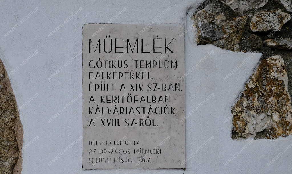 Egyházi épület - Nógrádsáp - Templom