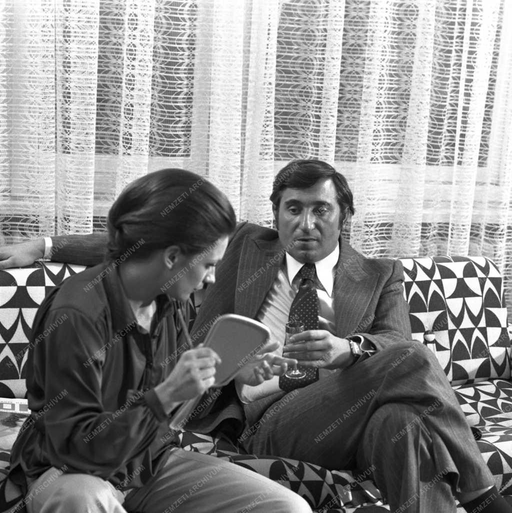 Kultúra - Film - Házimozi című tv film forgatása