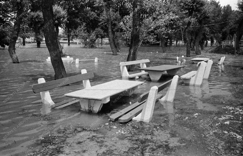 Katasztrófavédelem - Árad a Tisza Szegednél