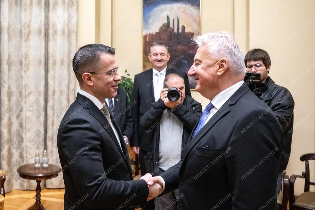 Semjén Zsolt Belgrádban