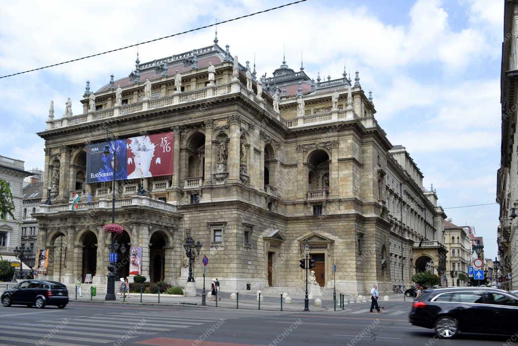 Városkép - Budapest - A Magyar Állami Operaház épülete