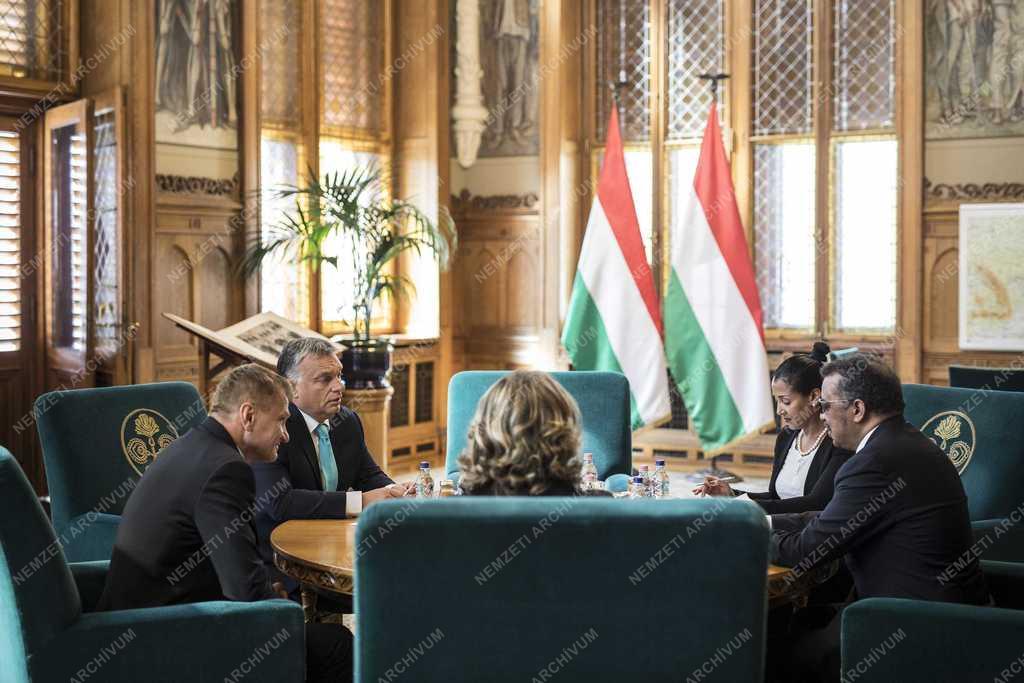 Orbán Viktor fogadta a WHO főigazgatóját