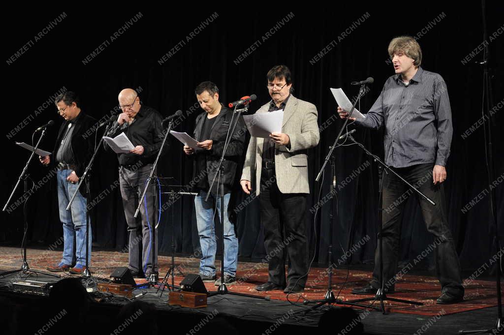 Rádió - Szilveszteri rádiókabaré felvétele