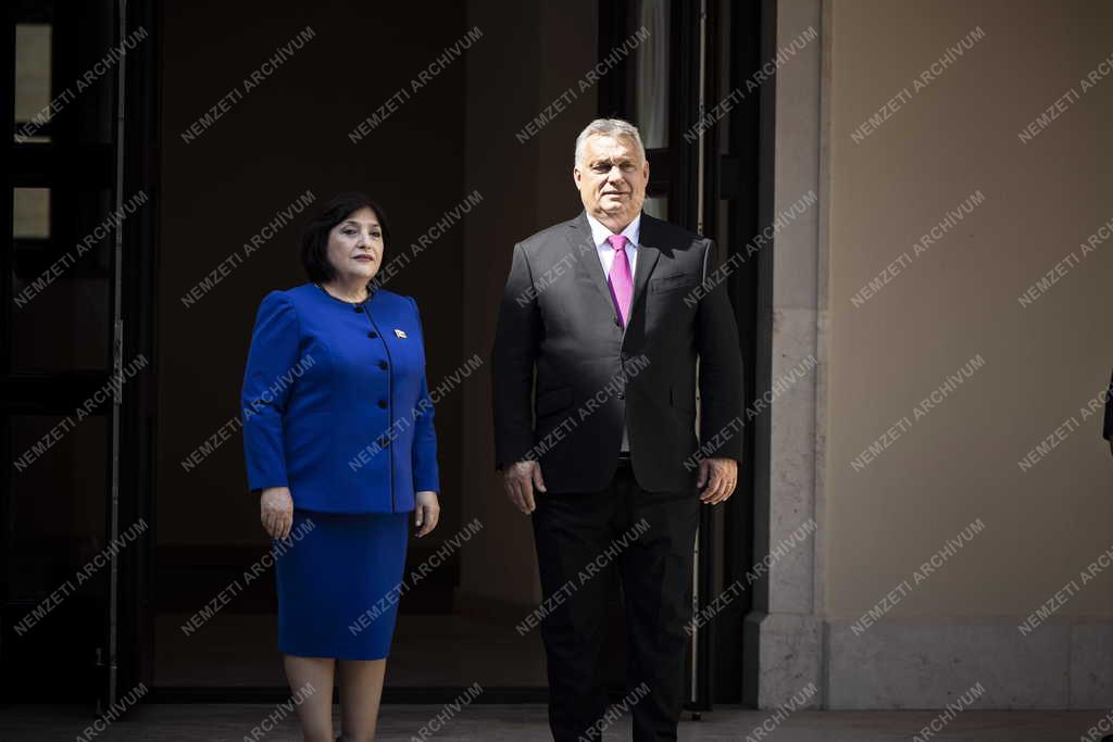 Orbán Viktor találkozója az azeri nemzetgyűlés elnökével