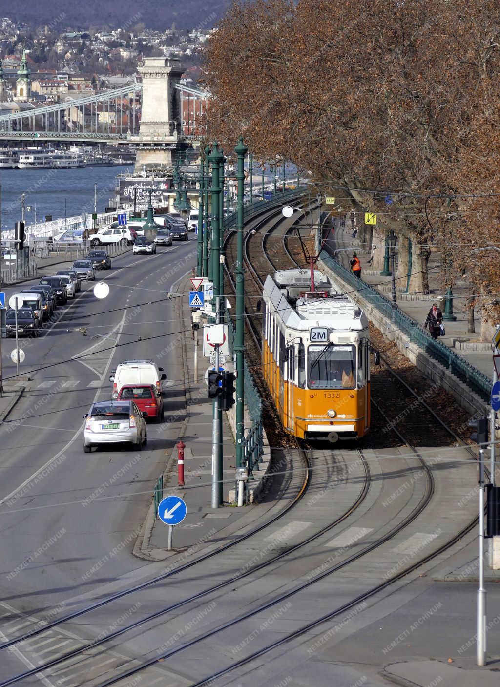 Közlekedés - Budapest - A kettes villamos értékelt vonala