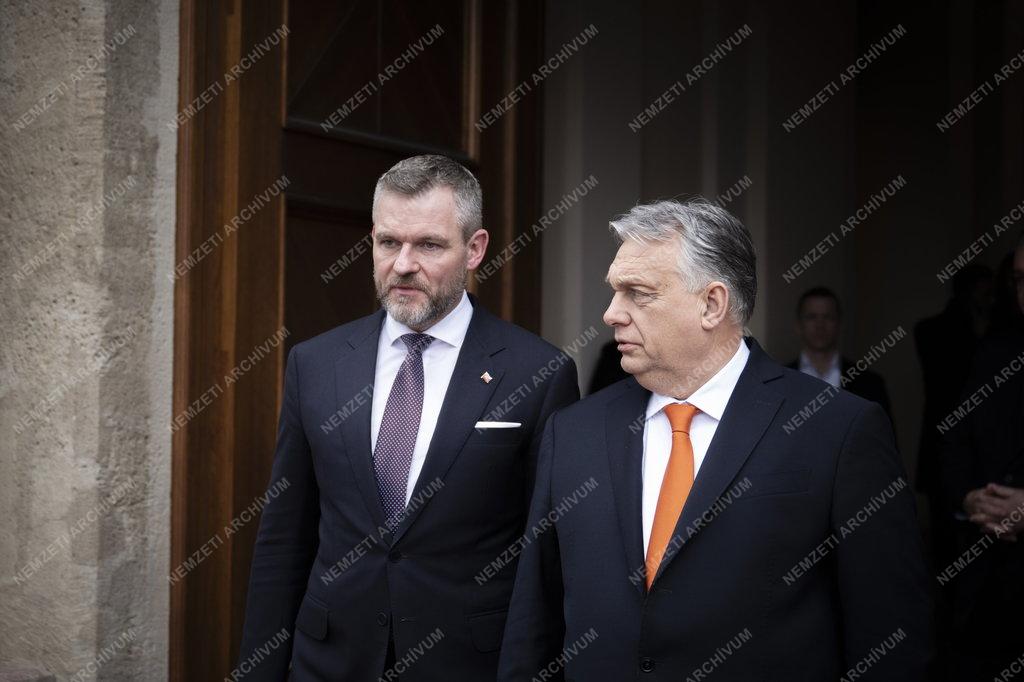 Orbán Viktor fogadta a szlovák parlament elnökét