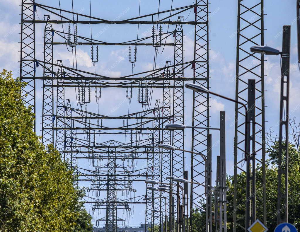 Energia - Budapest - Nagyfeszültségű villamos távvezeték