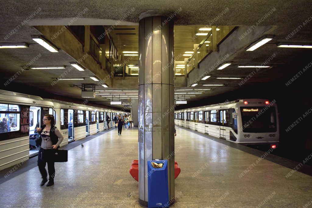 Közlekedés - Budapest - AZ M3-as metró északi szakasza felújítás előtt