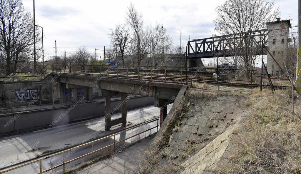 Közlekedés - Budapest - Illatos úti vasúti hidak
