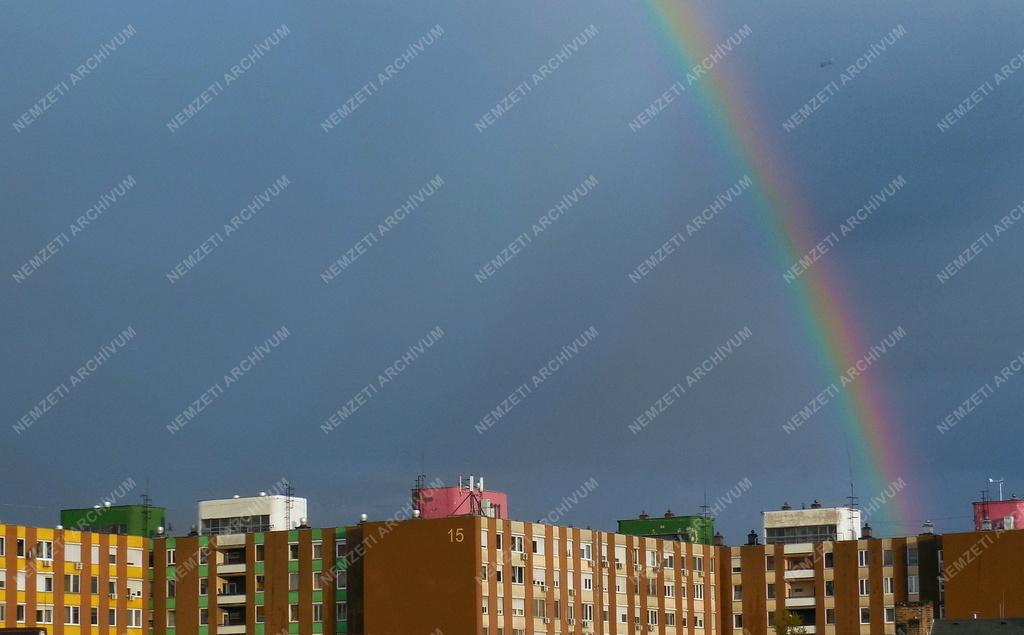 Természet - Eső utáni szivárvány