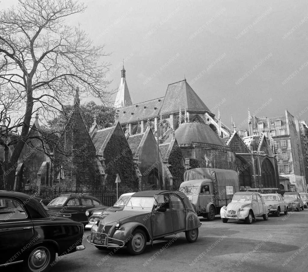 Városkép - Franciaország - Párizs - Szent Severin templom