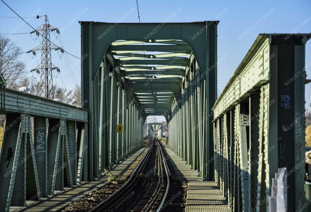 Közlekedés - Budapest - Újpesti vasúti híd