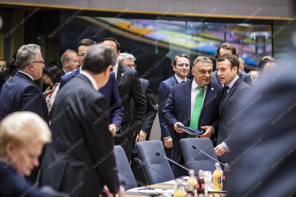 EU-csúcs Brüsszelben