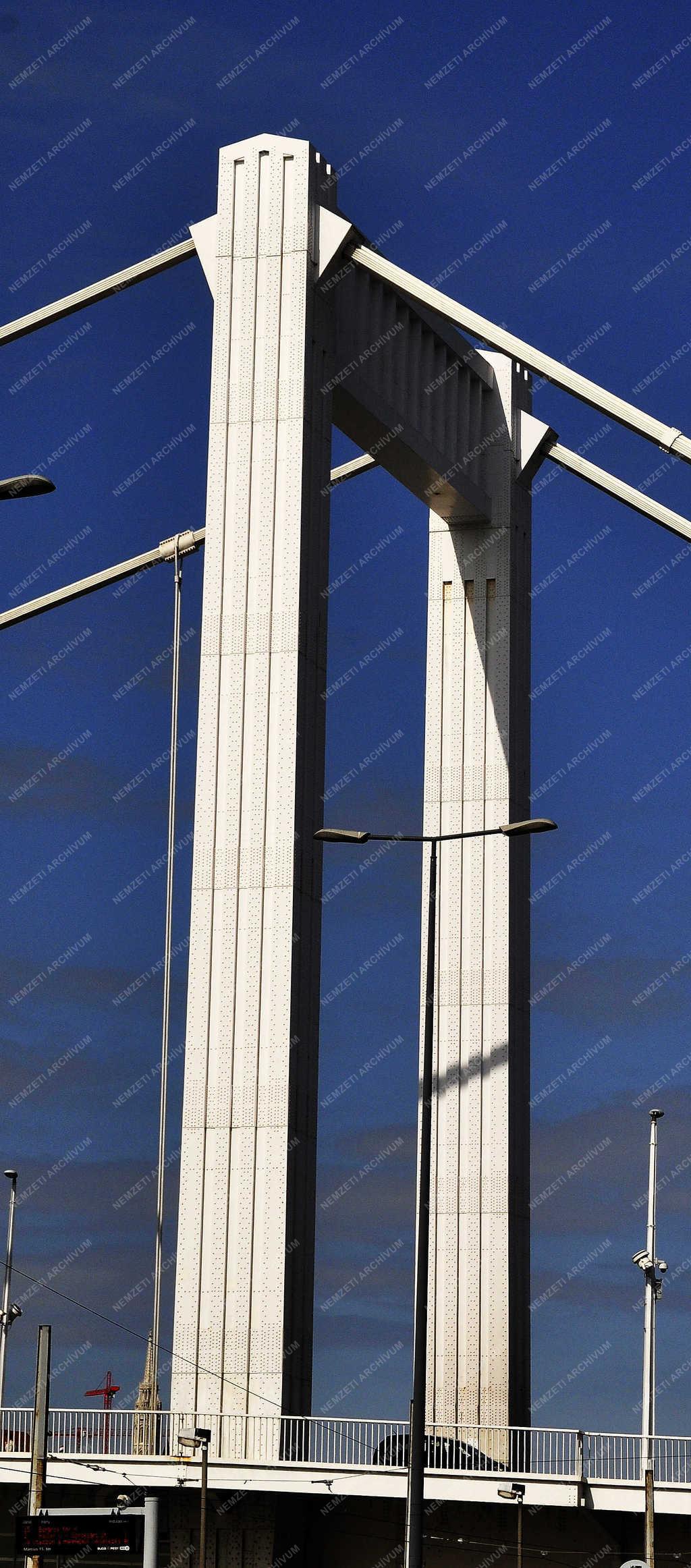 Városkép - Budapest - Az Erzsébet híd 