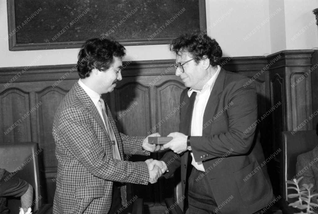 Kultúra - Konrád György kapta az 1989. évi Maecenas-díjat