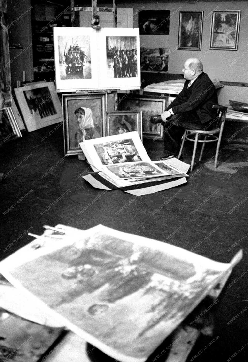 Ék Sándor Kossuth-díjas festő