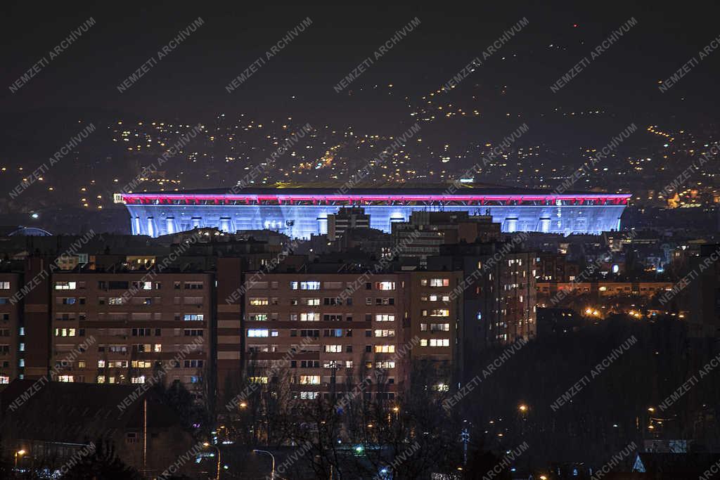 Városkép - Budapest - Esti felvétel