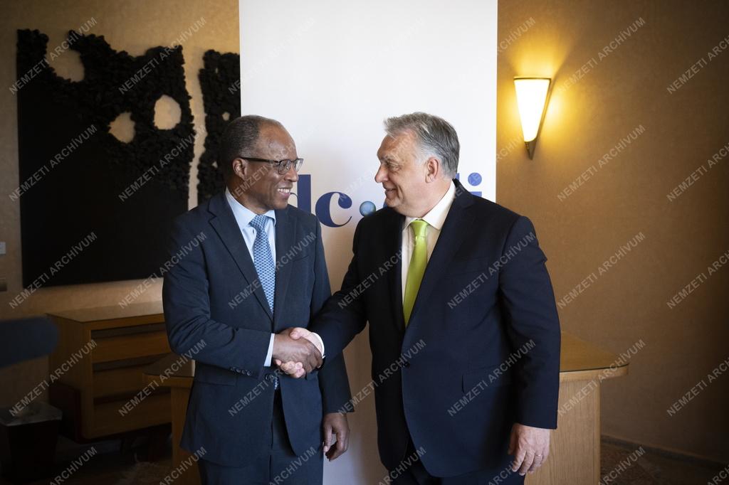 Orbán Viktor a Kereszténydemokata Internacionálé vezetőségi ülésén