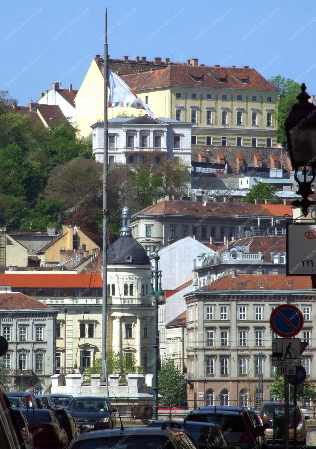 Városkép - Budapest - A budai várhegy részlete