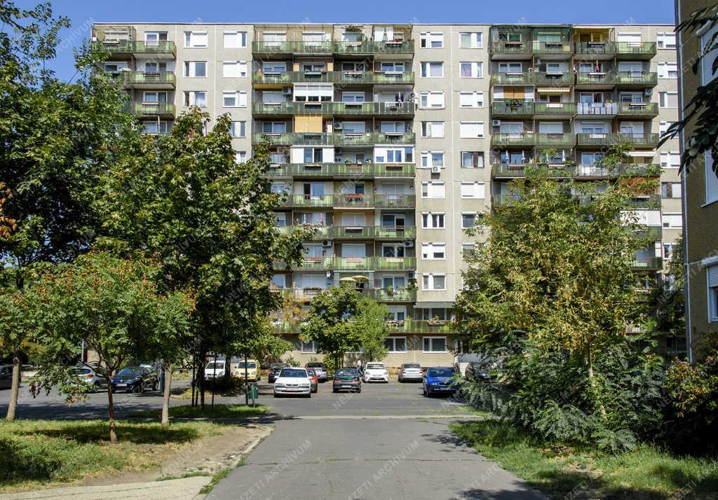 Városkép - Budapest - Újpesti lakótelep