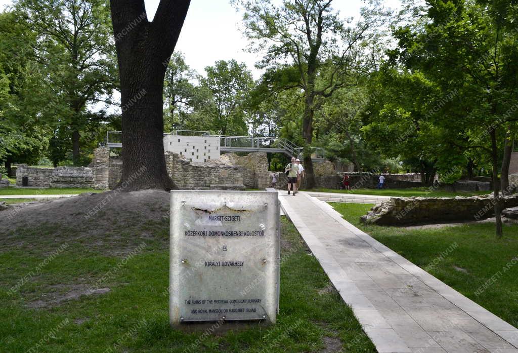 Városkép - Budapest - Margitsziget
